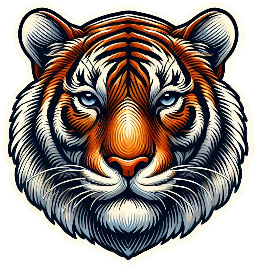 Lions, Tigers, and other Big Cat stickers