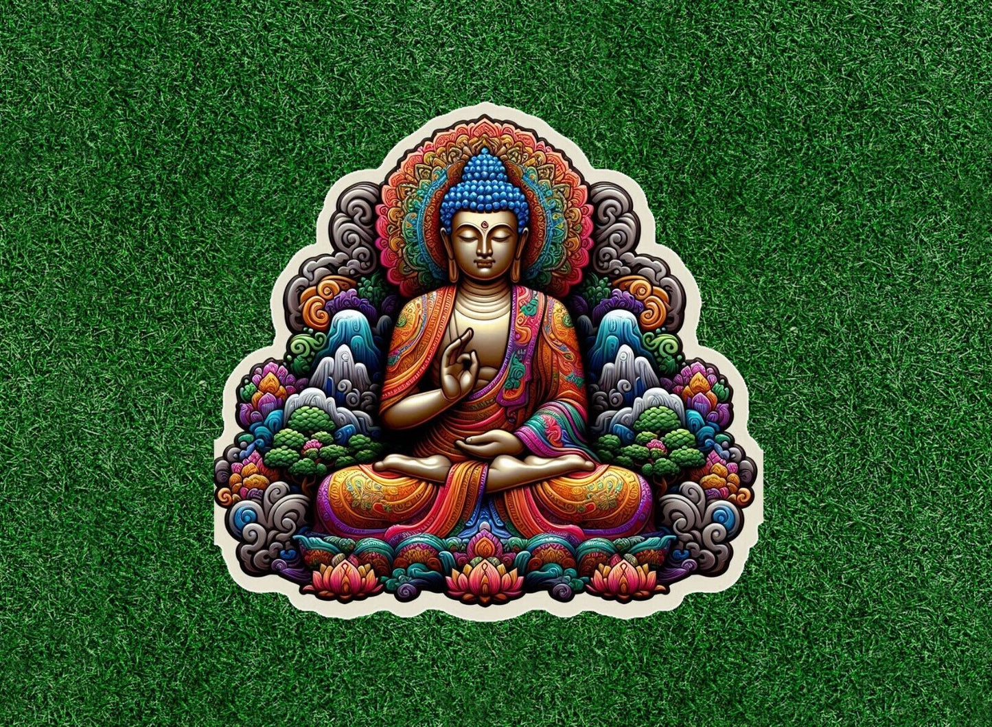 The Buddha Siddhartha Gautama vinyl decal sticker - many sizes available