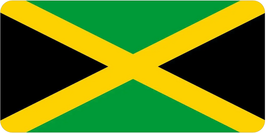 Jamaica Flag vinyl sticker decal - many sizes available