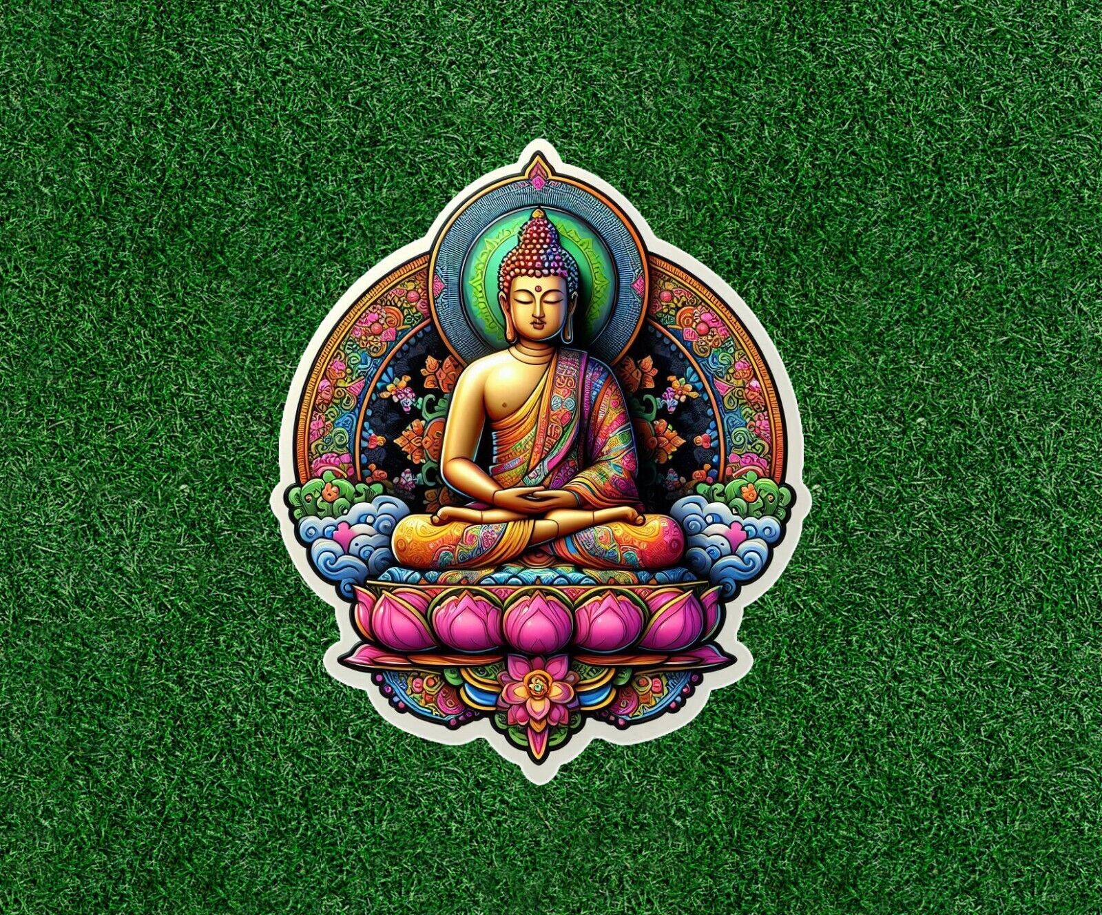 The Buddha Siddhartha Gautama vinyl decal sticker - many sizes available