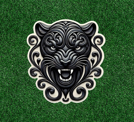 Beautiful Black Panther vinyl sticker decal - many sizes available