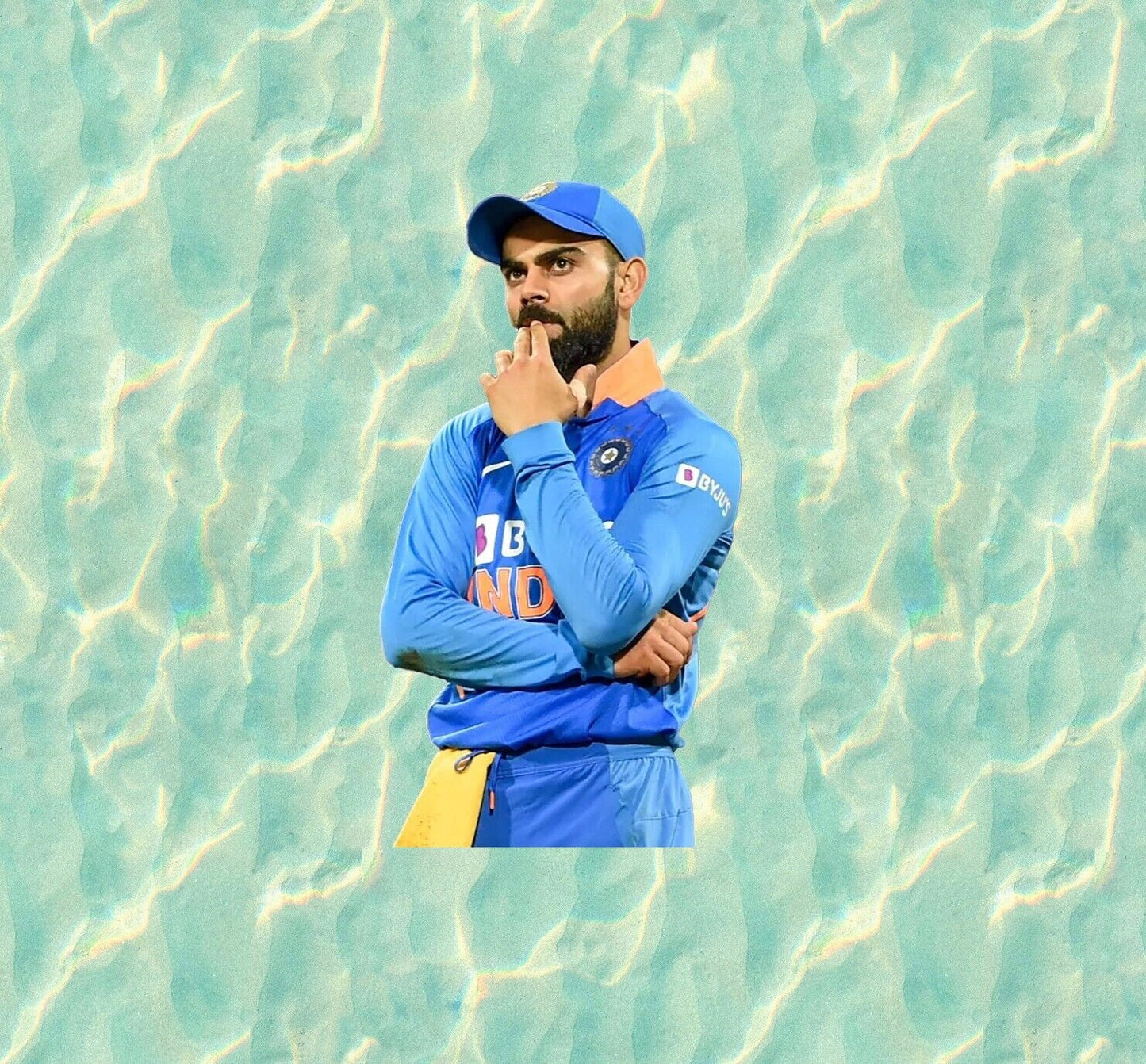 India Cricket star Virat Kohli vinyl sticker decal - many sizes available