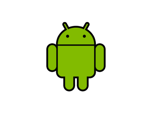 Android mascot robot vinyl sticker decal - many sizes and colors available