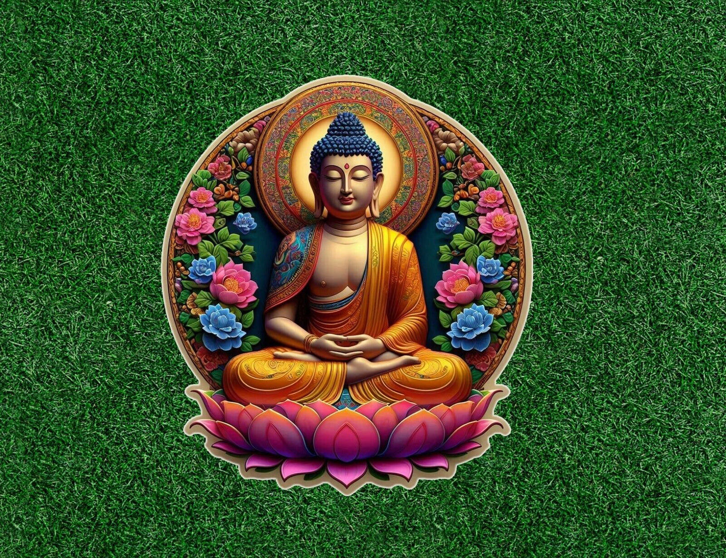 The Buddha Siddhartha Gautama vinyl decal sticker - many sizes available