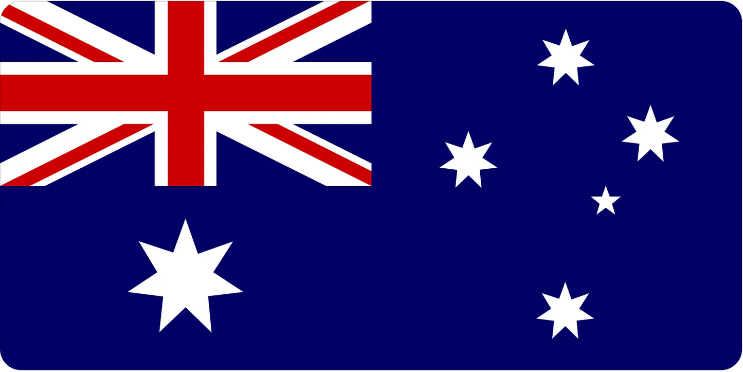 Australia Flag vinyl sticker decal - many sizes available