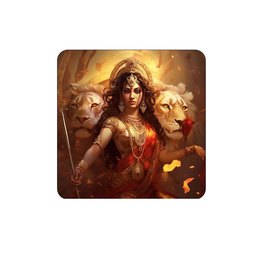 Hindu Goddess Durga vinyl decal sticker - many sizes available