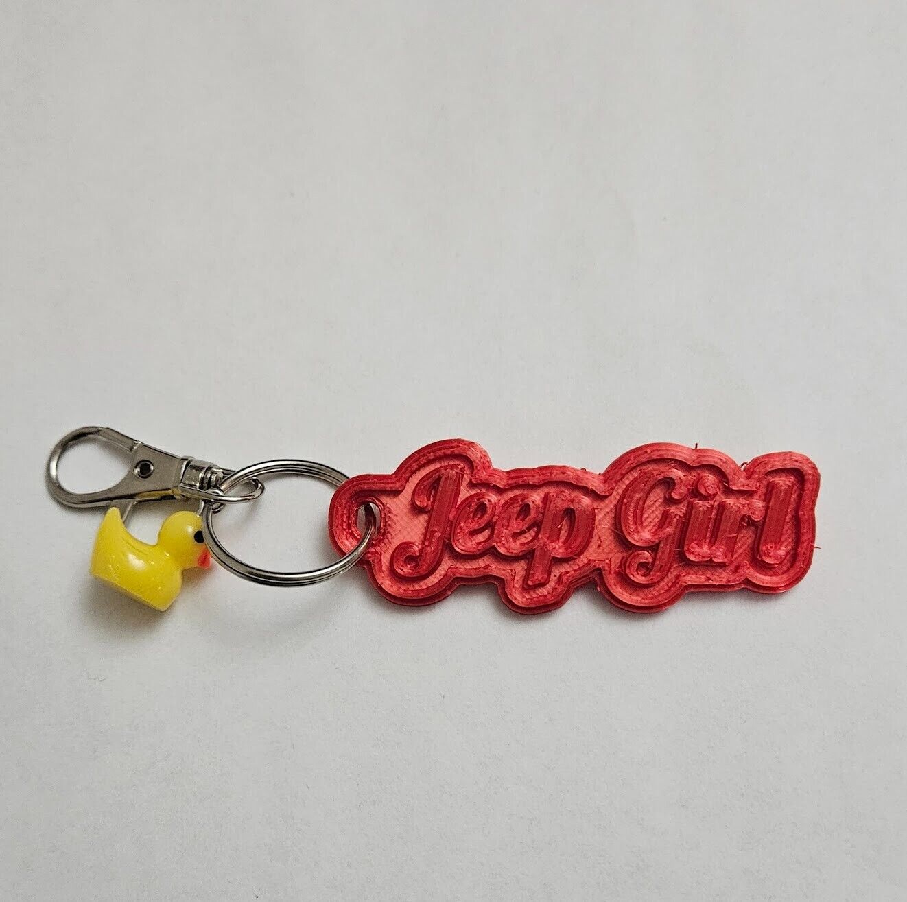 Jeeper girl keychain - perfect gift for offroading gals 