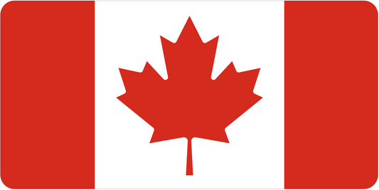 Canada Flag vinyl sticker decal - many sizes available