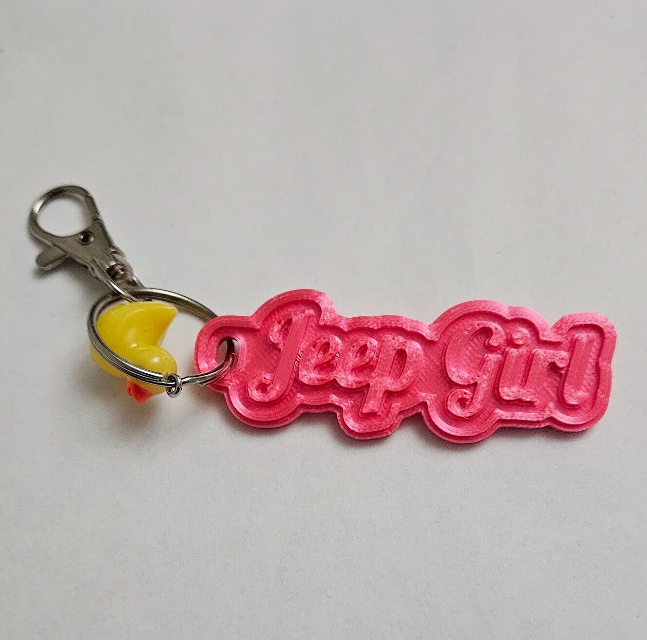 Jeeper girl keychain - perfect gift for offroading gals 