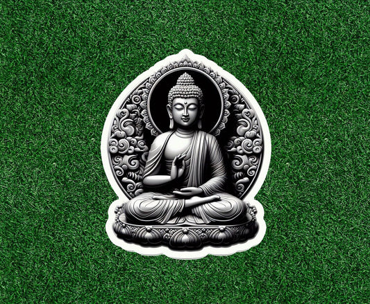 The Buddha Siddhartha Gautama vinyl decal sticker - many sizes available