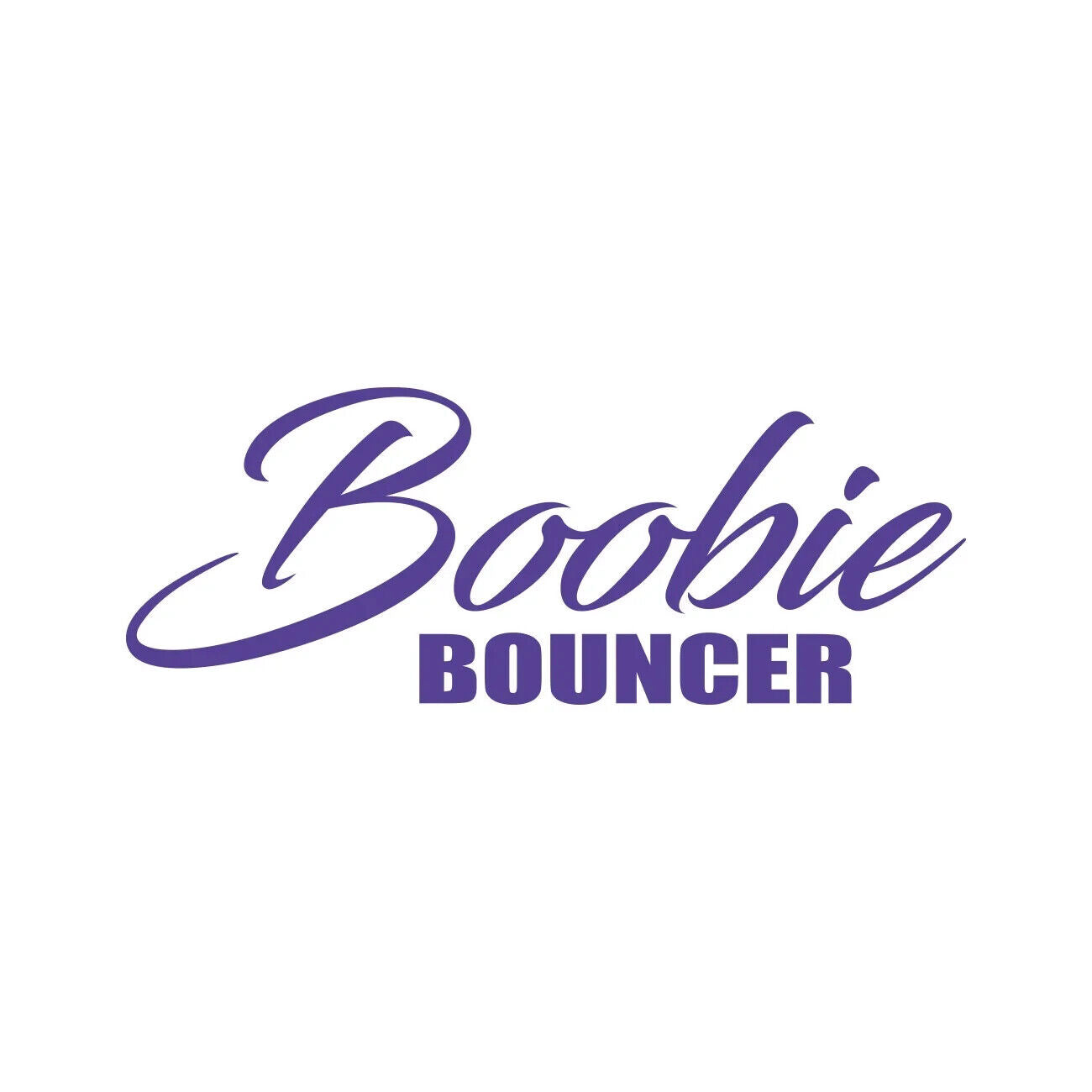 Boobie Bouncer vinyl waterproof sticker decal - several sizes and colors