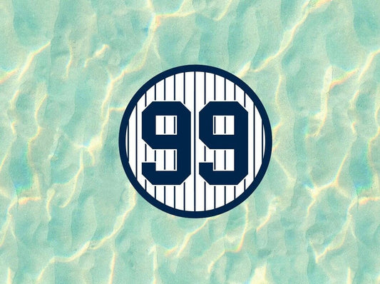 New York Yankees Aaron Judge 99 waterproof vinyl sticker decal - several sizes