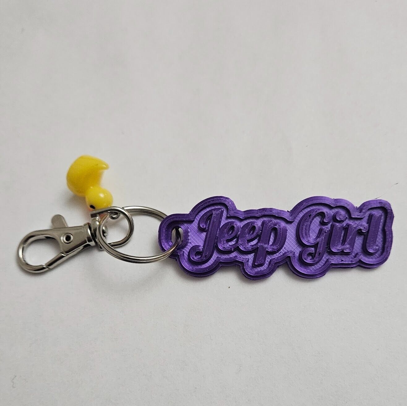 Jeeper girl keychain - perfect gift for offroading gals 