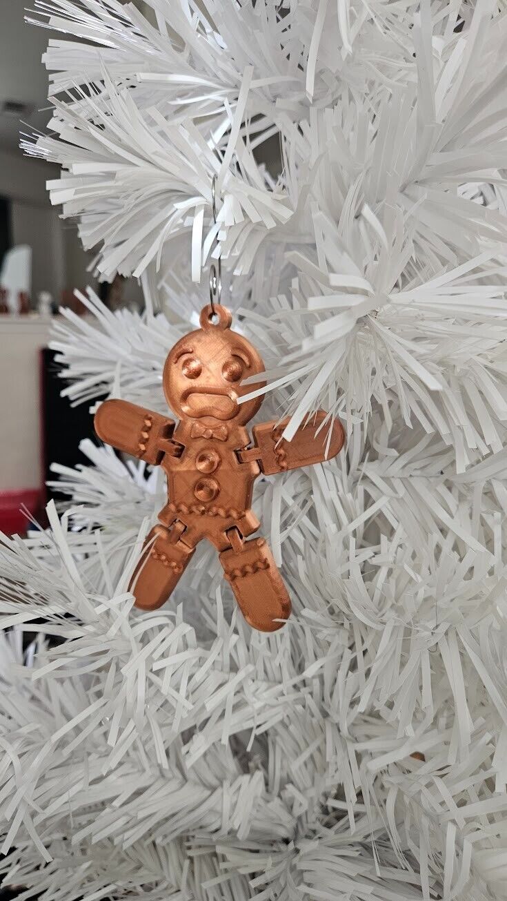 Dancing gingerbread man Christmas ornament - must have for all trees!