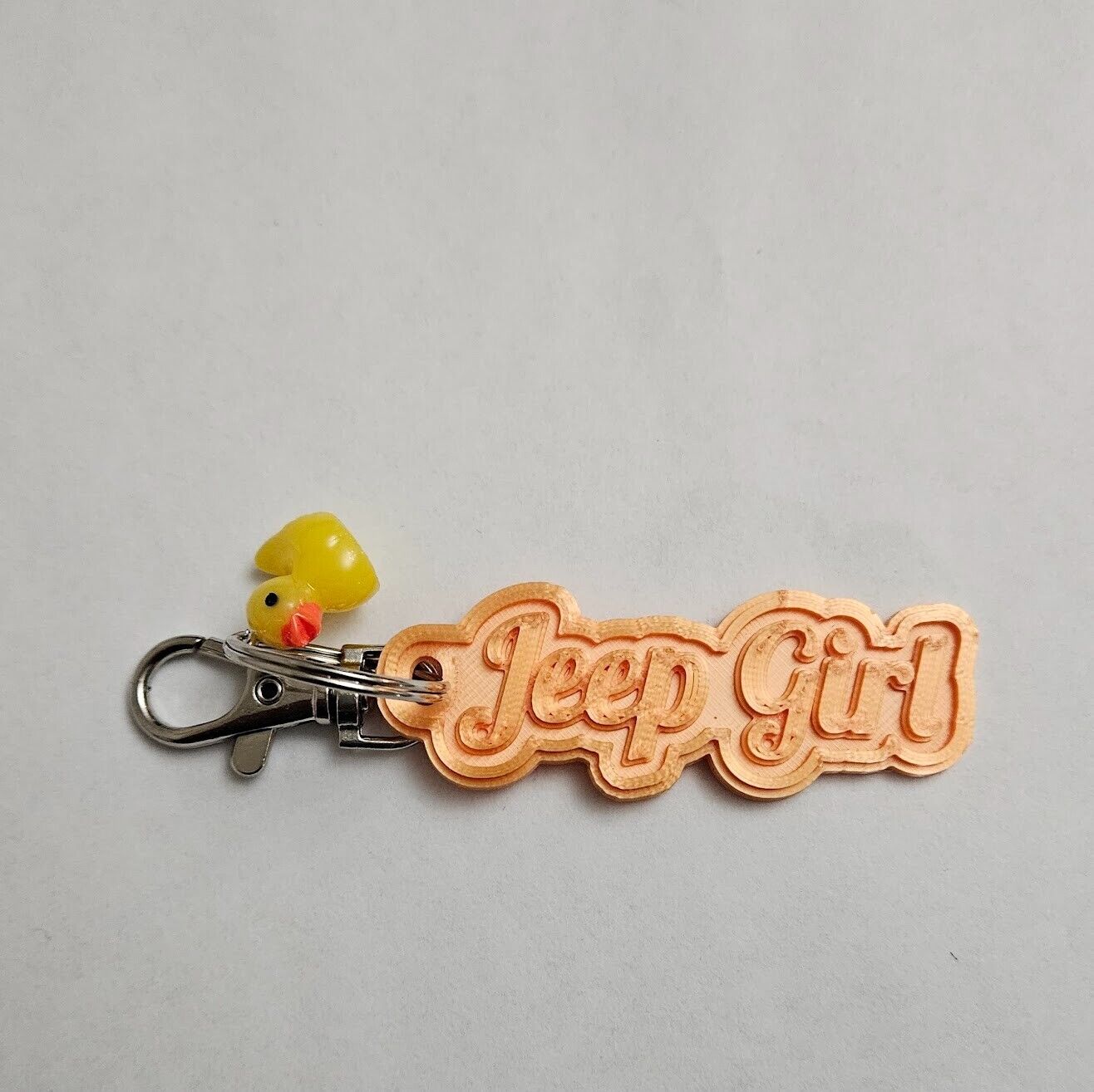 Jeeper girl keychain - perfect gift for offroading gals 