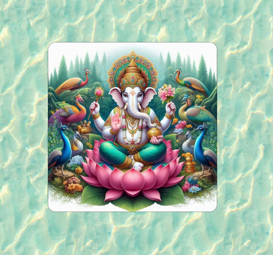 Hindu God Lord Ganesh / Ganesha vinyl decal sticker - many sizes available