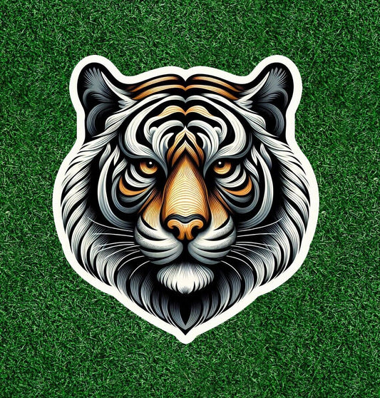 Beautiful Bengal tiger vinyl sticker decal - many sizes available