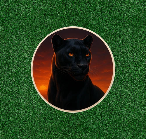Beautiful Black Panther 100% waterproof vinyl sticker decal - many sizes