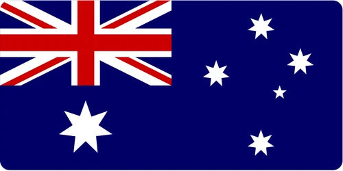 Australia Flag 100% waterproof vinyl sticker decal - many sizes available