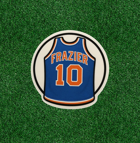 Knicks Walt Frazier #10 100% waterproof vinyl sticker decal - several sizes