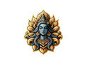 Hindu Goddess Shiva 100% waterproof vinyl sticker decal - many sizes available