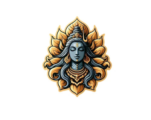 Hindu Goddess Shiva 100% waterproof vinyl sticker decal - many sizes available