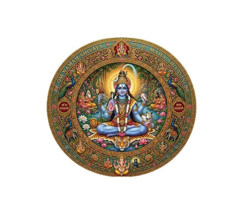 Hindu God Lord Shiva 100% waterproof vinyl sticker decal - many sizes available