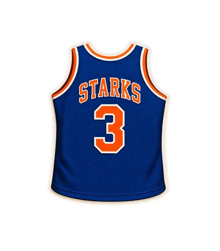 Knicks John Starks #3 100% waterproof vinyl sticker decal - several sizes