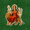 Hindu Goddess Durga vinyl decal sticker - many sizes available