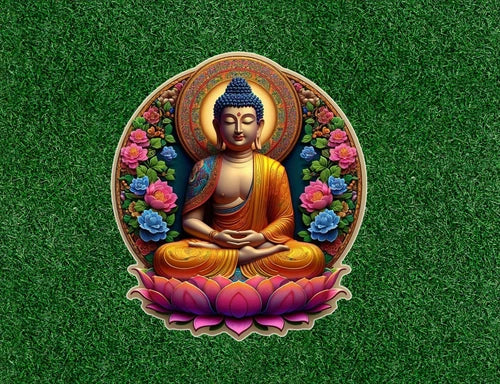 The Buddha Siddhartha Gautama 100% waterproof vinyl sticker decal - many sizes