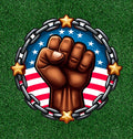 Juneteenth Civil Rights 100% waterproof vinyl sticker decal - many sizes