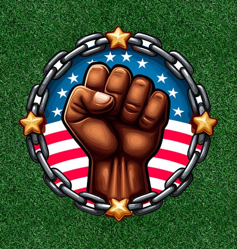 Juneteenth Civil Rights 100% waterproof vinyl sticker decal - many sizes