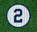 Yankees Derek Jeter #2 100% waterproof vinyl sticker decal - several sizes