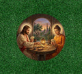 Jesus and Buddha Siddhartha Gautama 100% waterproof  vinyl sticker - many sizes