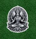 Hindu Goddess Saraswati 100% waterproof vinyl sticker decal - many sizes