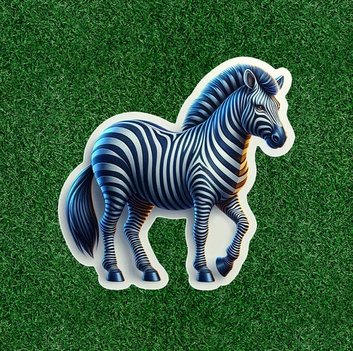 Beautiful Zebra  100% waterproof vinyl sticker decal - many sizes available