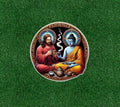 Jesus and Buddha Siddhartha Gautama 100% waterproof  vinyl sticker - many sizes