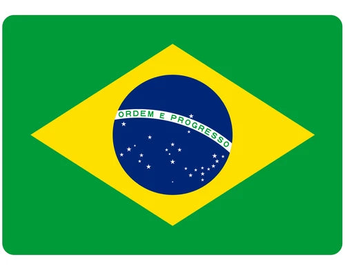 Brazil Flag 100% waterproof  vinyl sticker decal - many sizes available