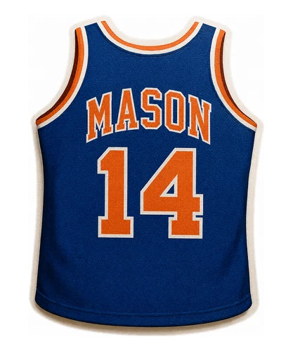 New York Anthony Mason #14 100% waterproof vinyl sticker decal - several sizes