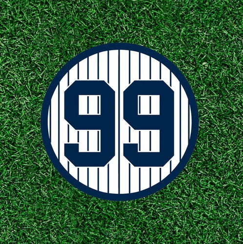 Yankees Aaron Judge 99 100% waterproof vinyl sticker - several sizes