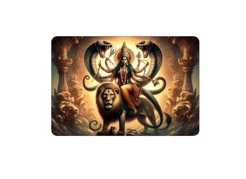 Hindu Goddess Durga 100% waterproof vinyl sticker decal - many sizes available