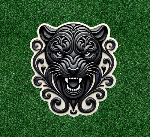 Beautiful Black Panther 100% waterproof vinyl sticker decal - many sizes