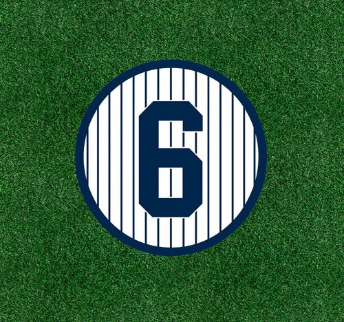 Yankees Joe Torre #6 100% waterproof vinyl sticker decal - several sizes