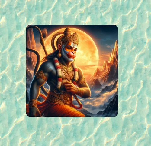 Hindu God Lord Hanuman 100% waterproof vinyl sticker decal - many sizes
