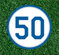 Dodgers Mookie Betts #50 100% waterproof vinyl sticker decal - several sizes