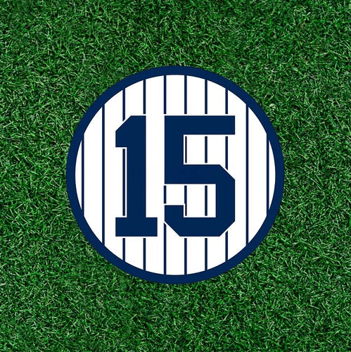 Yankees Thurman Munson #15 100% waterproof vinyl sticker - several sizes