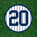 Yankees Jorge Posada #20 100% waterproof vinyl sticker decal - several sizes