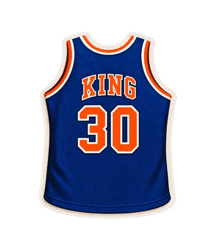 Knicks Bernard King #30 100% waterproof vinyl sticker decal - several sizes