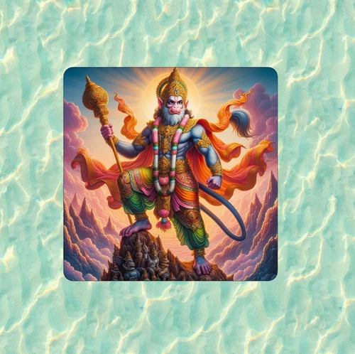 Hindu God Lord Hanuman 100% waterproof vinyl sticker decal- many sizes available