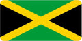 Jamaica Flag 100% waterproof  vinyl sticker decal - many sizes available